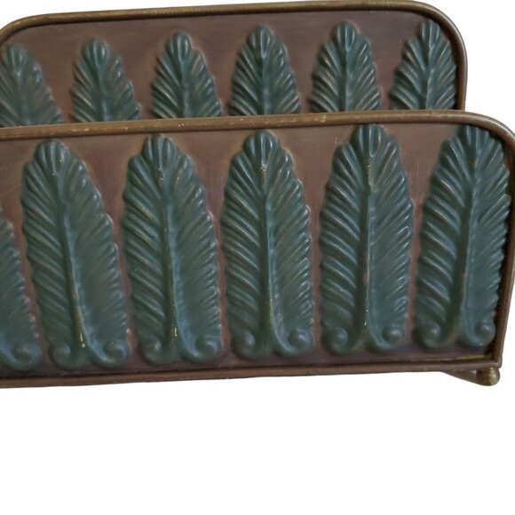Pier 1 Imports  Metal Feather  Boho Holder - Picture 3 of 9